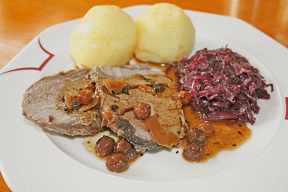 Richtig rheinischer Sauerbraten