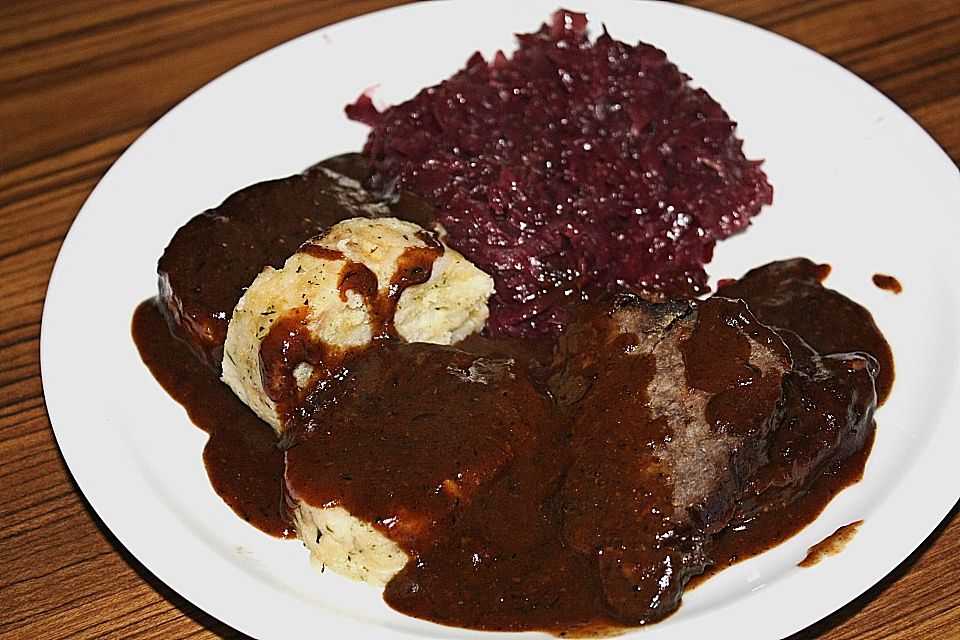 Richtig rheinischer Sauerbraten