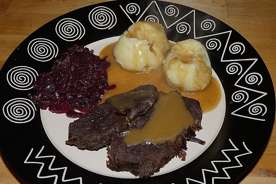 Richtig rheinischer Sauerbraten