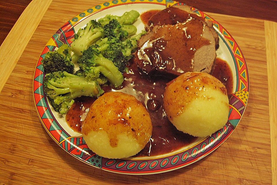 Richtig rheinischer Sauerbraten