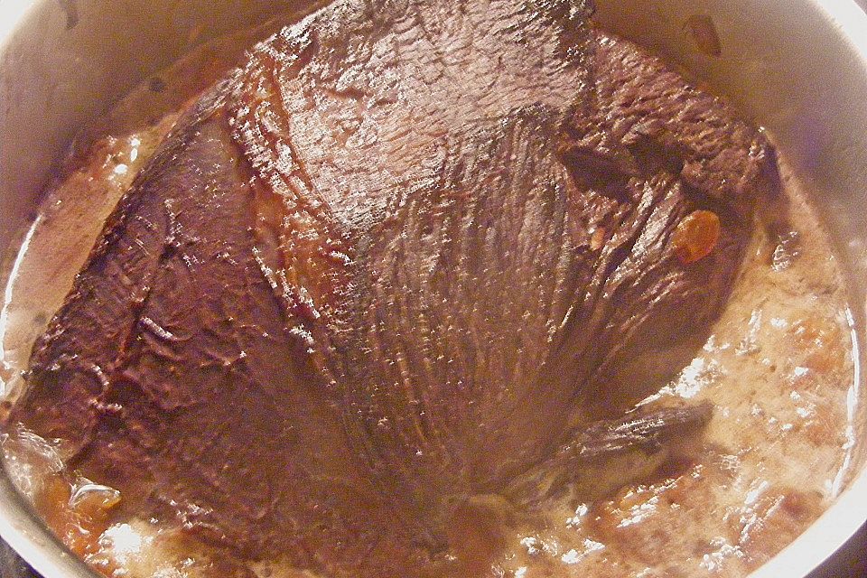 Richtig rheinischer Sauerbraten