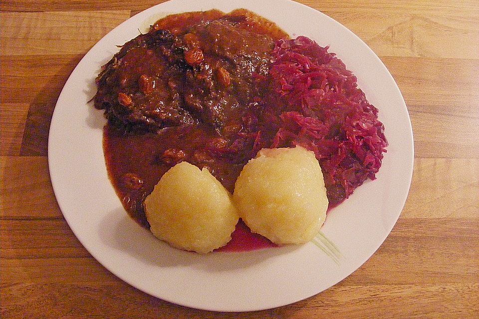 Richtig rheinischer Sauerbraten