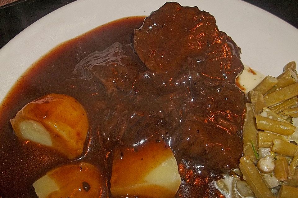 Richtig rheinischer Sauerbraten