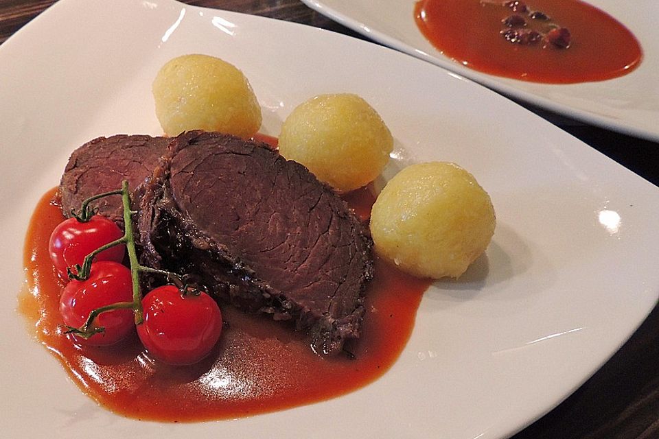 Richtig rheinischer Sauerbraten