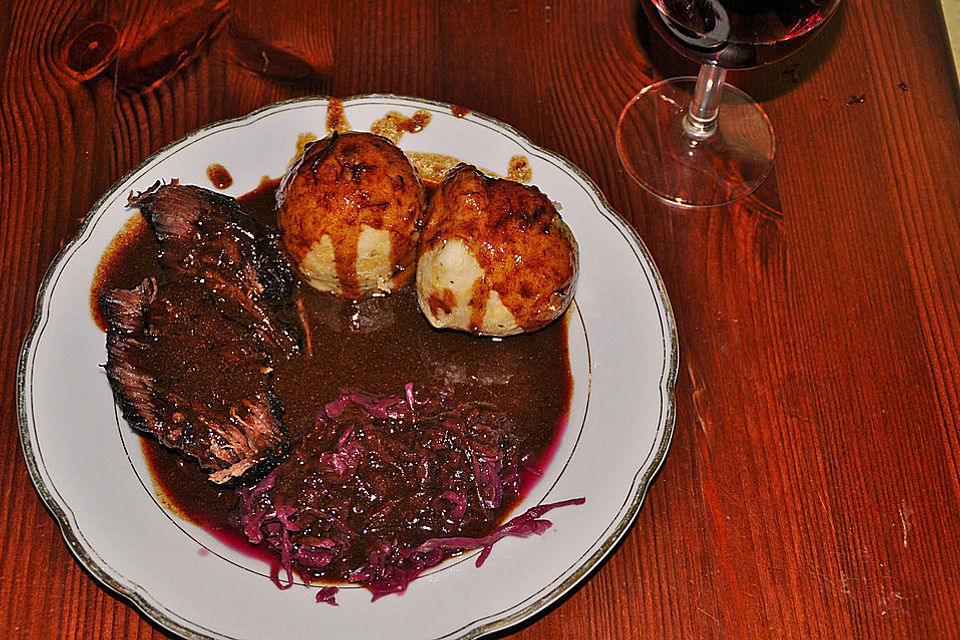 Richtig rheinischer Sauerbraten