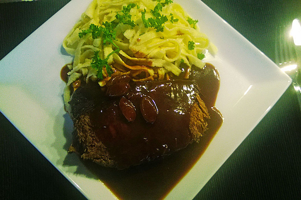 Richtig rheinischer Sauerbraten