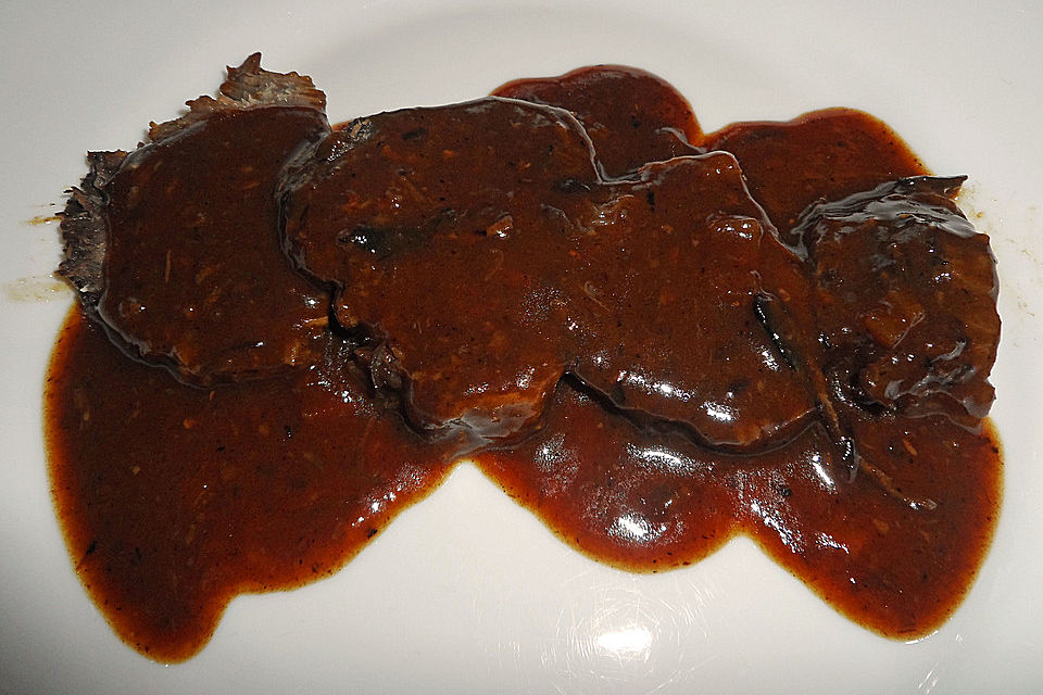 Richtig rheinischer Sauerbraten