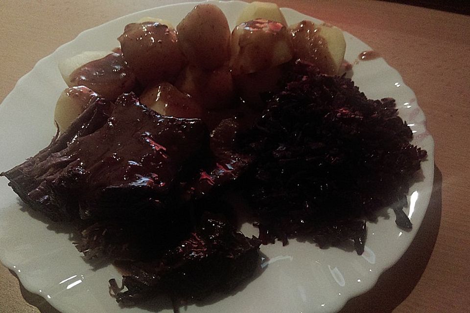 Richtig rheinischer Sauerbraten