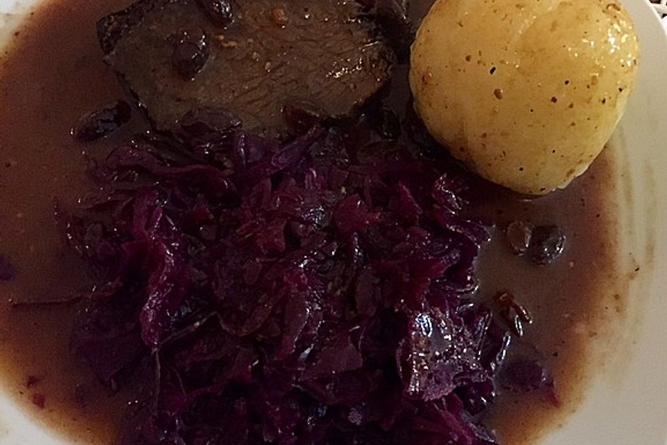 Richtig rheinischer Sauerbraten