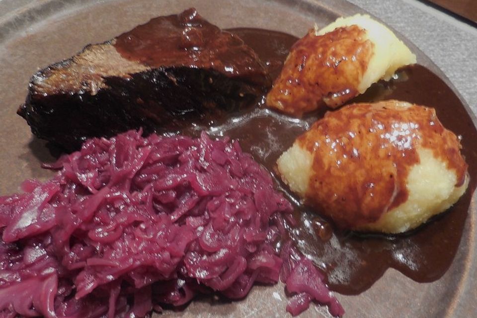 Richtig rheinischer Sauerbraten