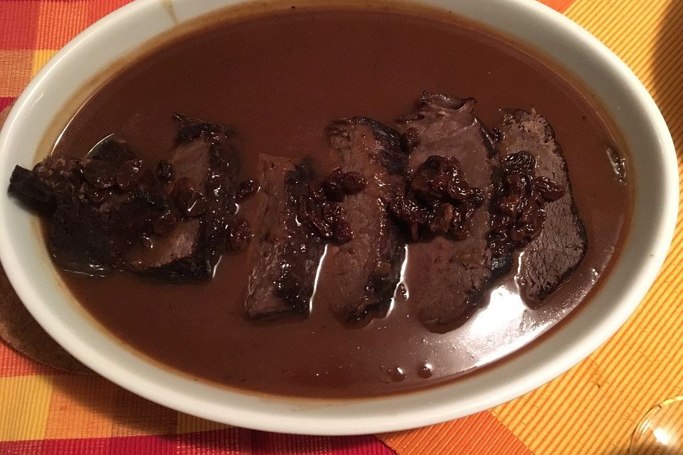 Richtig rheinischer Sauerbraten