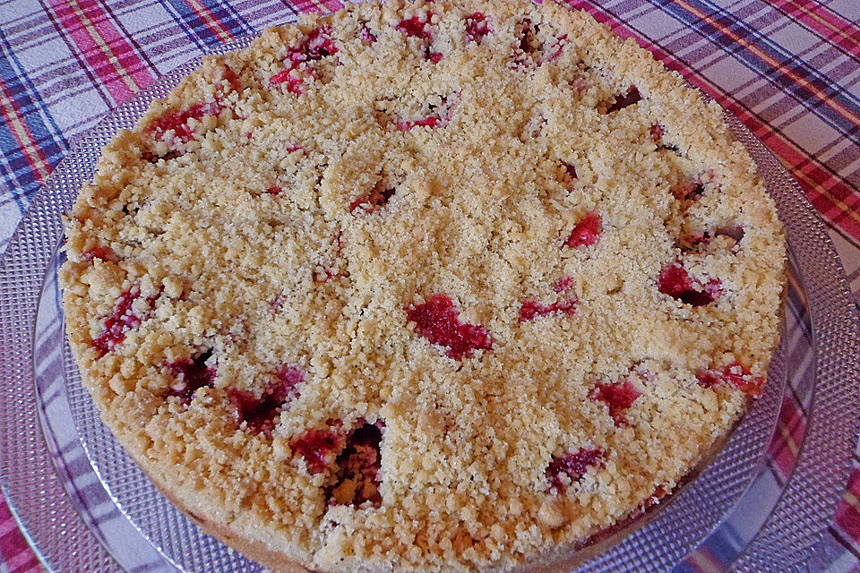 Pflaumenkuchen mit Streuseln