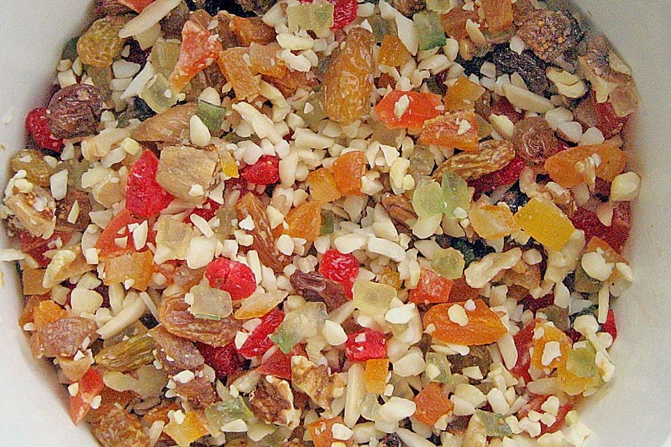 Früchtekuchen für 1 Kastenform Früchtekuchen für 1 Kastenform
