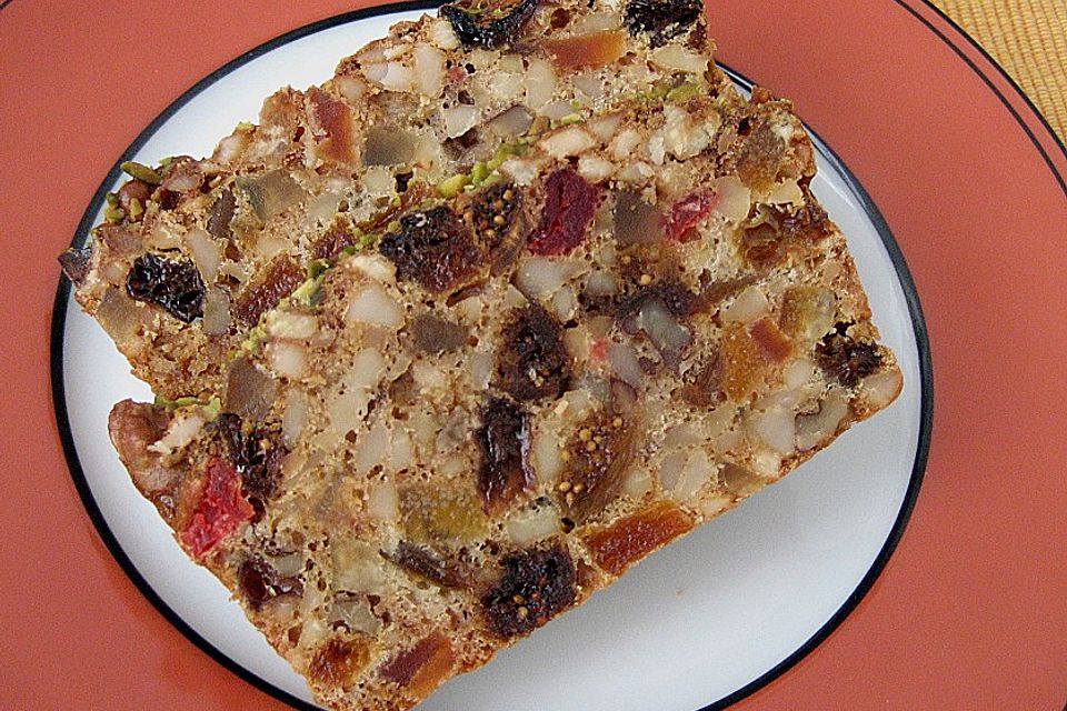 Früchtekuchen für 1 Kastenform