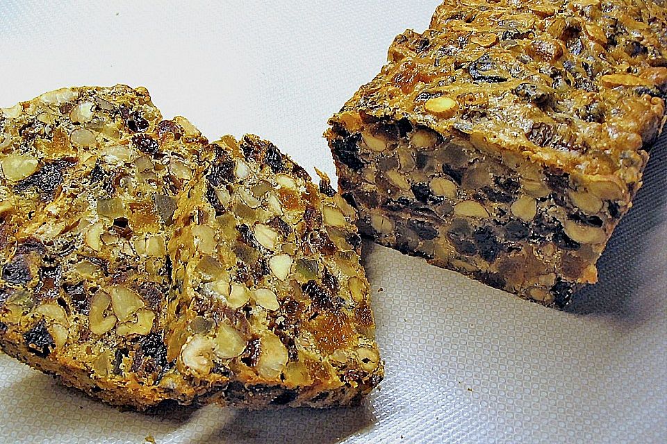 Früchtekuchen für 1 Kastenform Früchtekuchen für 1 Kastenform