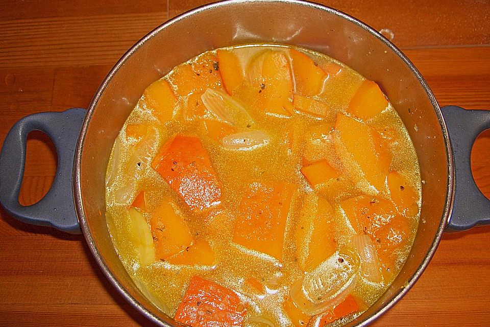 Kürbis - Kartoffel - Suppe