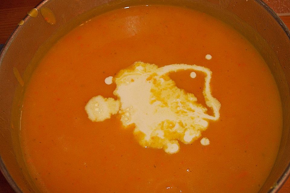 Kürbis - Kartoffel - Suppe