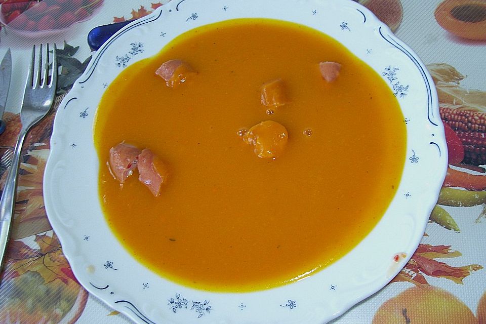 Kürbis - Kartoffel - Suppe