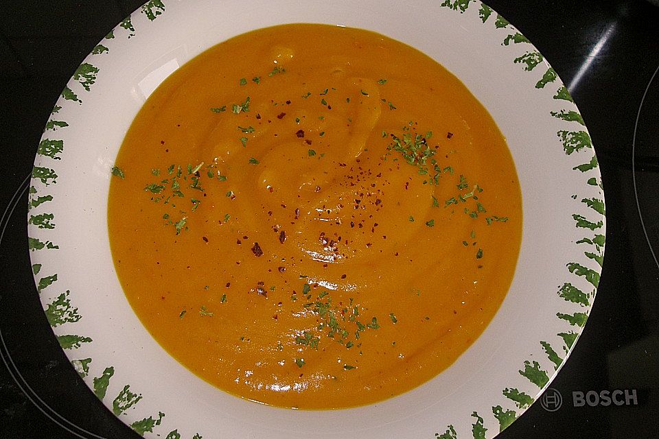 Kürbis - Kartoffel - Suppe