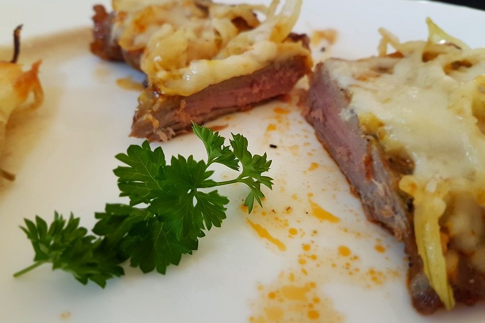 Rumpsteak französische Art Rumpsteak französische Art
