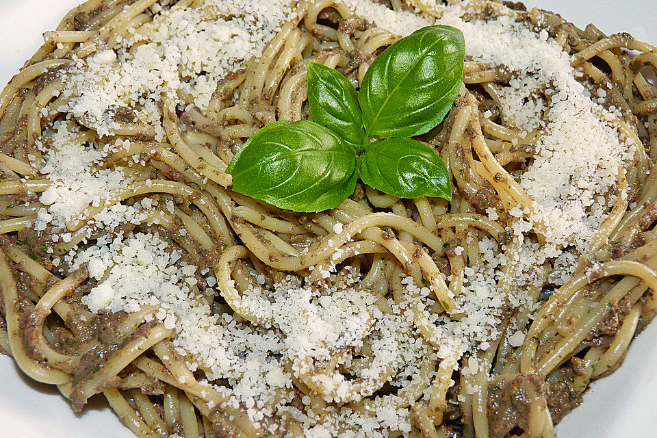 Champignon-Pesto