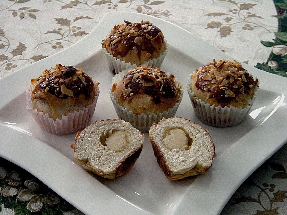 Finnische Marzipan - Muffins von suomentanja| Chefkoch