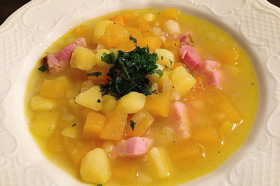 Steckrübensuppe, einfach und lecker