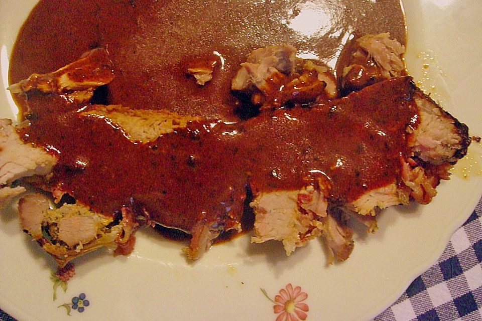 Gefüllter Nackenbraten