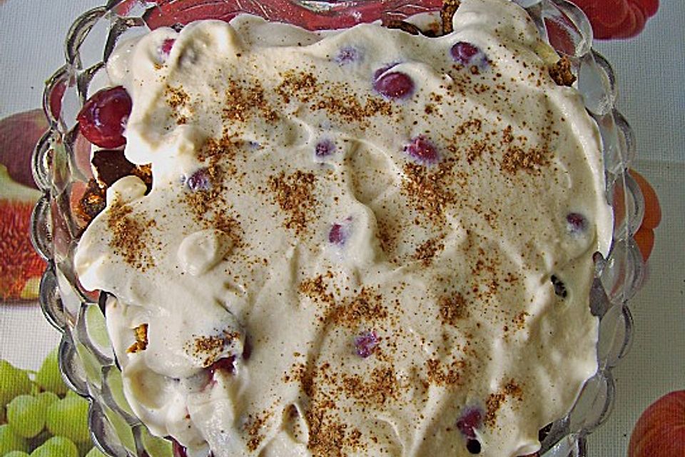 Lebkuchen - Kirsch - Dessert