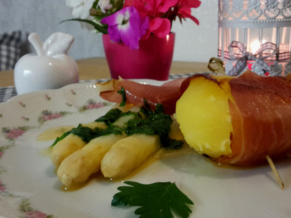 Spargel mit Schinken-Kartoffeln von Susi-Leckermäulchen| Chefkoch