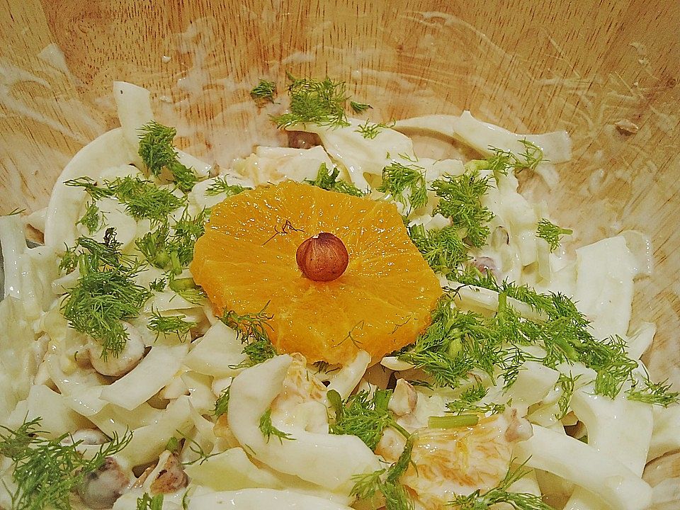 Fenchelsalat mit Apfelsinen von heimwerkerkönig| Chefkoch