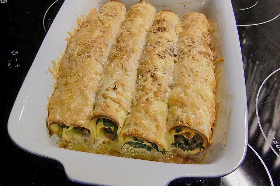 Spinat - Ricotta - Crespelle