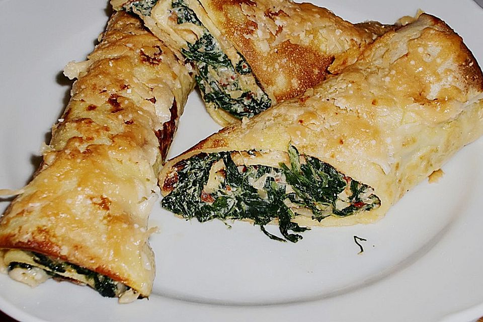 Spinat - Ricotta - Crespelle