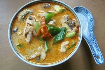 Thailandische Kokossuppe Mit Huhn Von Luhfrau Chefkoch