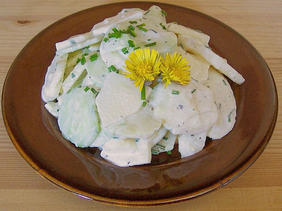 Kartoffelsalat mit Gurke und Ahornsirup von summergirl06| Chefkoch