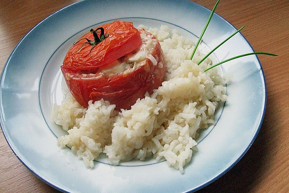 Gebackene Hackfleisch - Tomaten