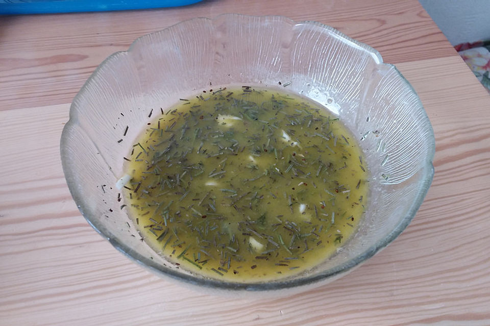 Knoblauch - Kräutermarinade für Koteletts