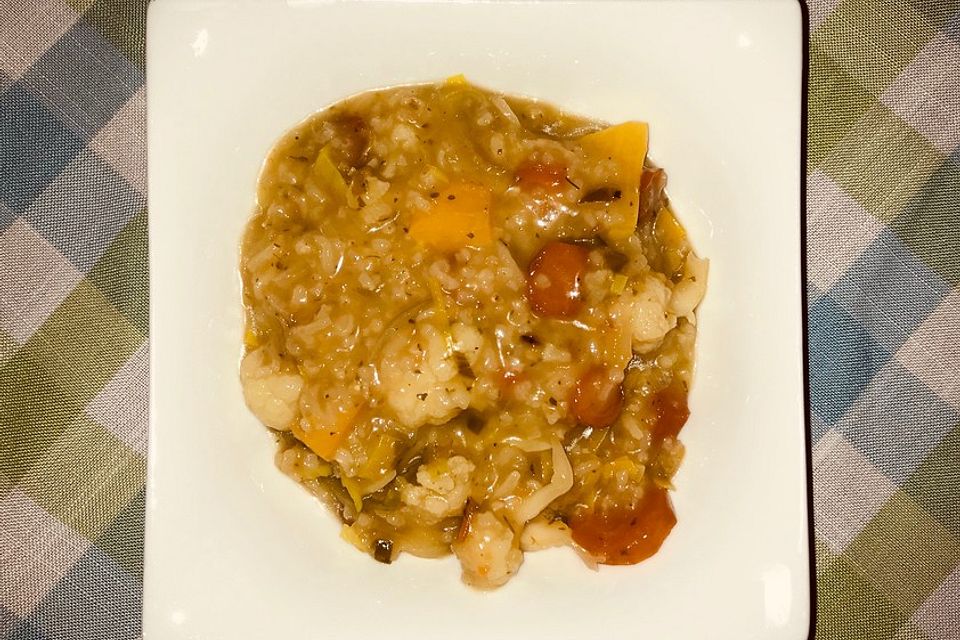 Schnelle Minestrone