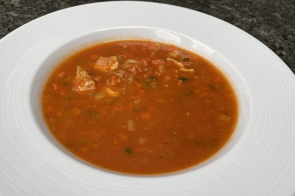Schnelle Minestrone