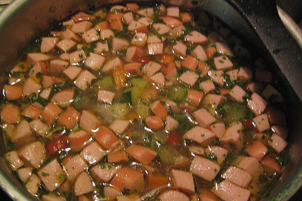 Schnelle Minestrone