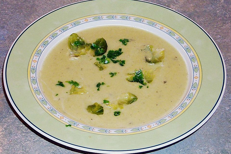 Karstens Rosenkohlcremesuppe