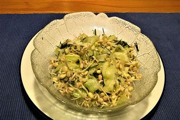 Gurken - Sprossen - Salat
