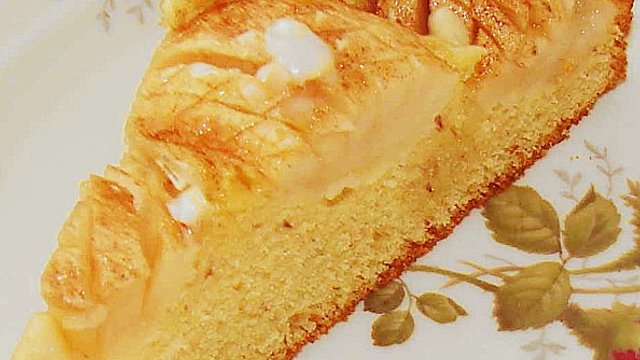 Blitz - Apfel - Mandel - Kuchen mit Punschguss von Juulee Blitz - Apfel - Mandel - Kuchen mit Punschguss von Juulee