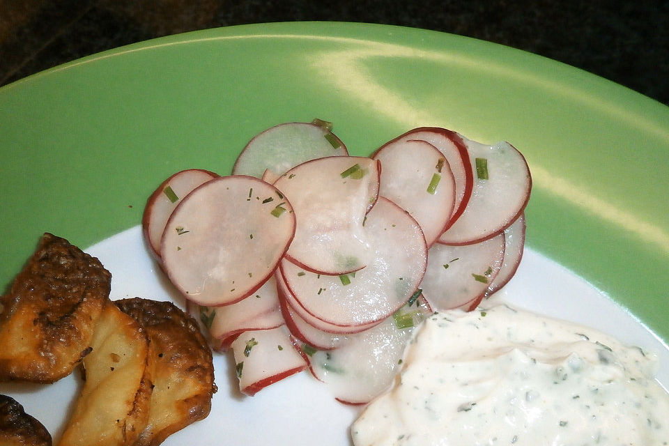 Sommer - Radieschen - Salat