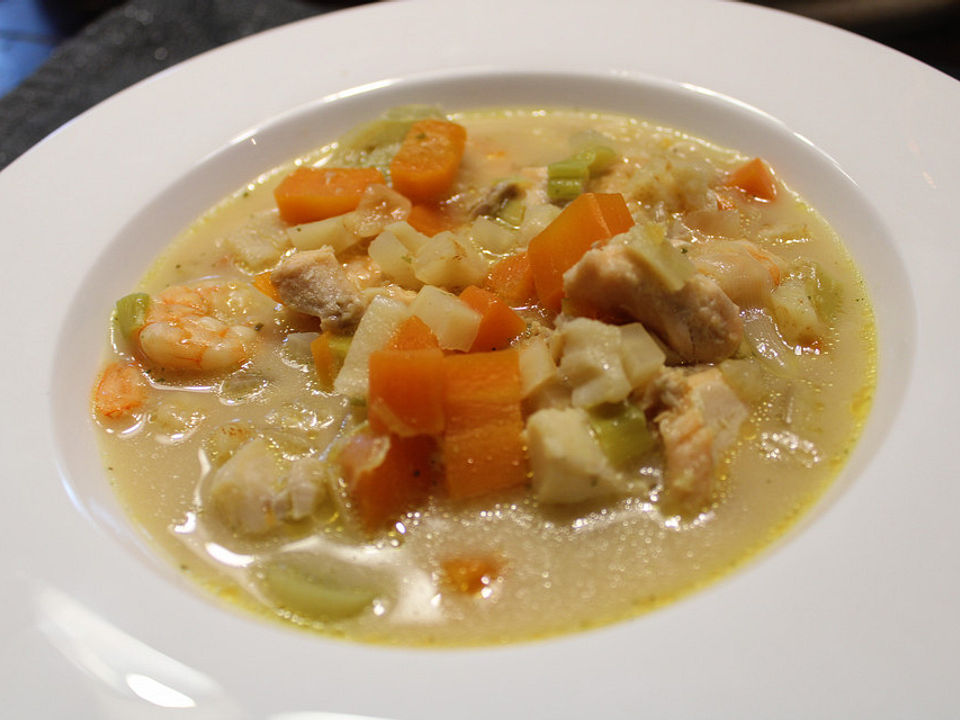Gemüse-Fisch-Suppe von heimwerkerkönig| Chefkoch