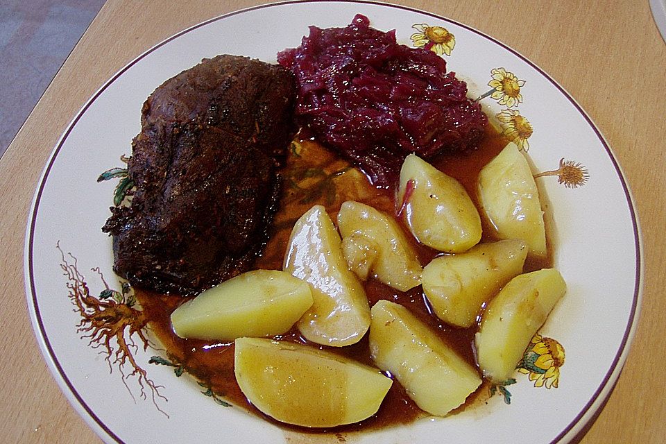 Gänsebrust mit Orangensauce