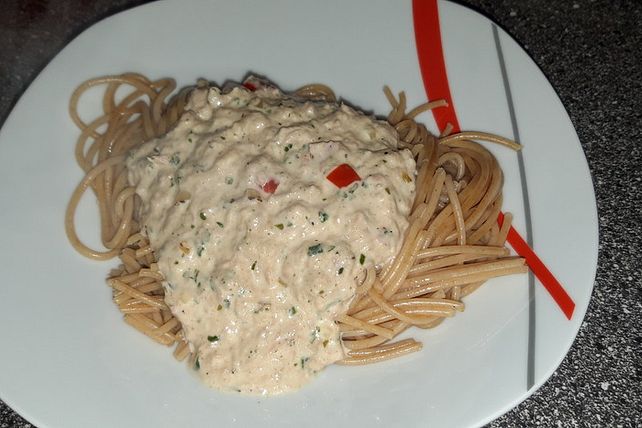 Scharfe Thunfisch - Sahne Soße von KSneeker| Chefkoch