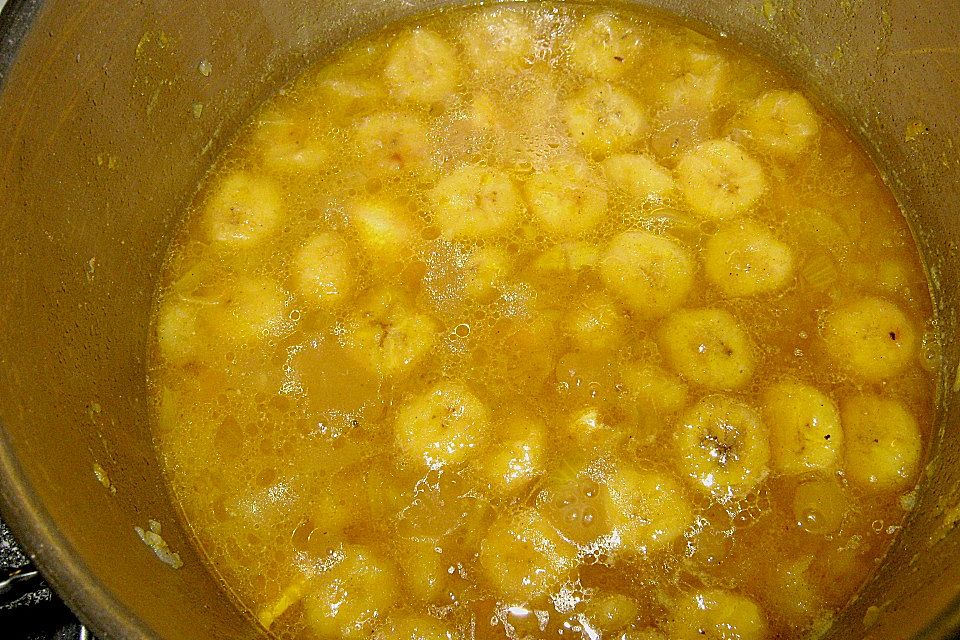 Bananen - Hühner - Suppe