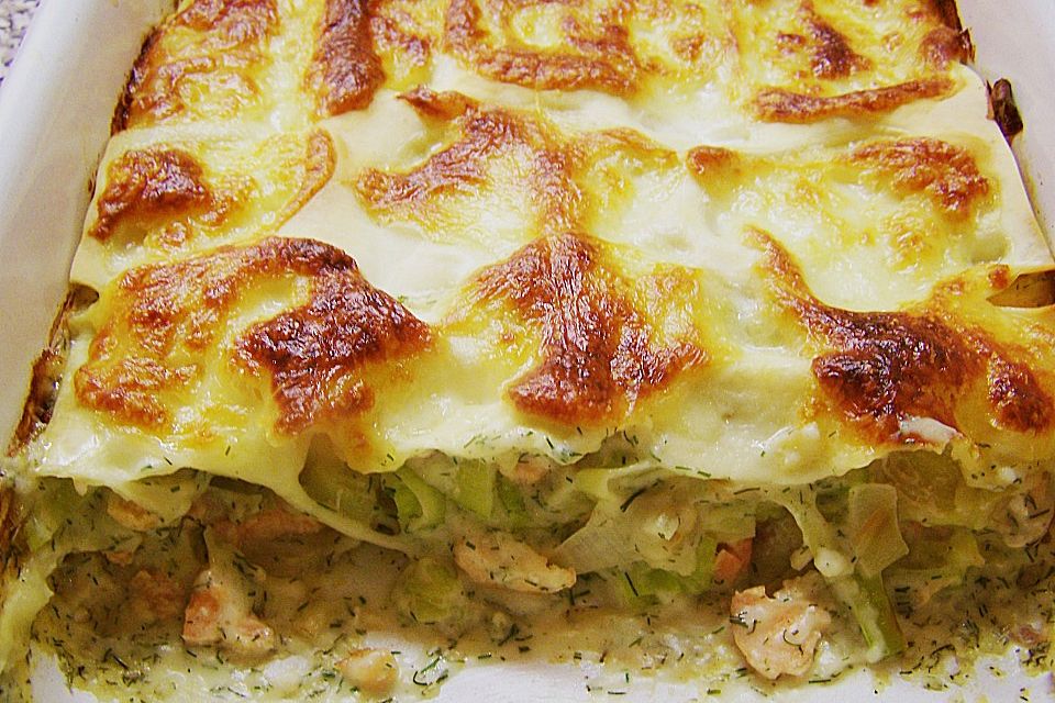 Lachs - Lasagne