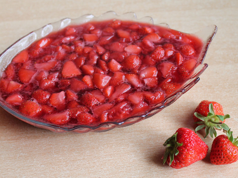 Erdbeer Grütze mit Vanille von cherryfairy| Chefkoch